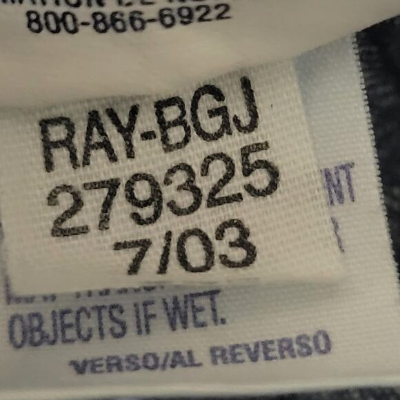 Vintage Tommy Hilfiger Button Fly Jeans Blue Flare Rhinestone Low Rise Retro 2 - Picture 16 of 16